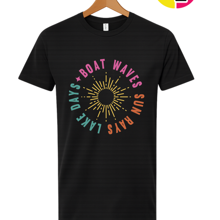 Sunburst Lake Days Tee