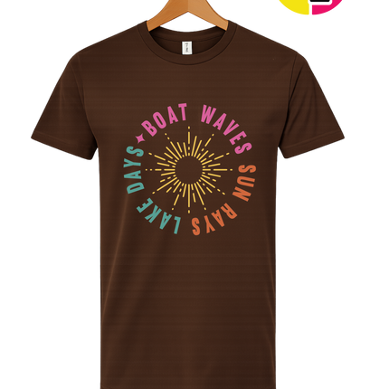 Sunburst Lake Days Tee