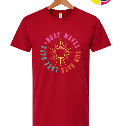 Sunburst Lake Days Tee