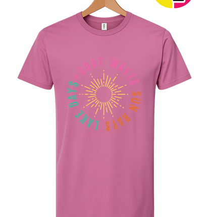 Sunburst Lake Days Tee