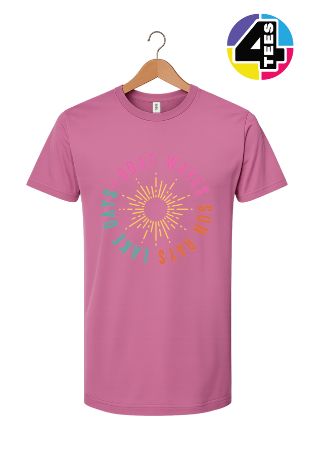 Sunburst Lake Days Tee