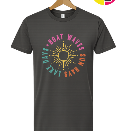 Sunburst Lake Days Tee