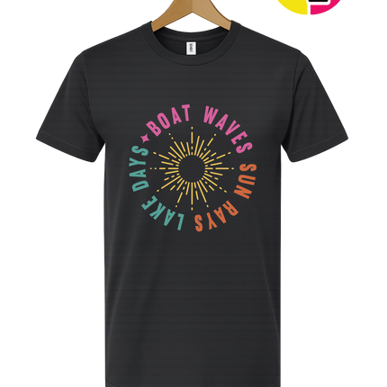 Sunburst Lake Days Tee