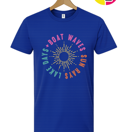 Sunburst Lake Days Tee