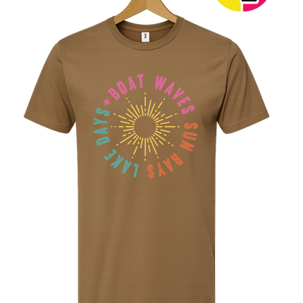 Sunburst Lake Days Tee