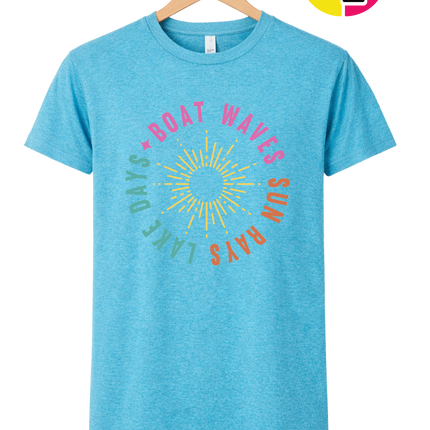 Sunburst Lake Days Tee