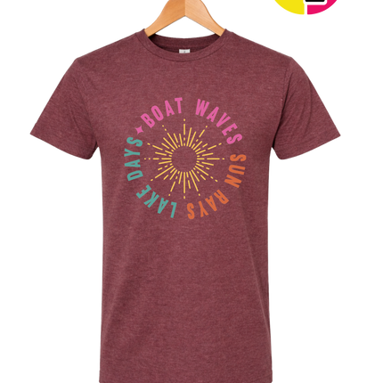 Sunburst Lake Days Tee