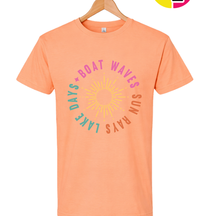 Sunburst Lake Days Tee