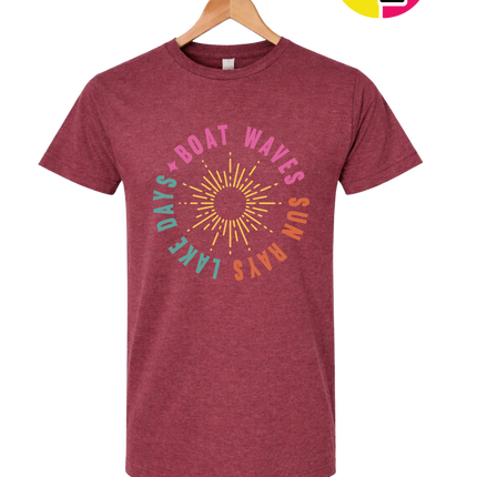 Sunburst Lake Days Tee