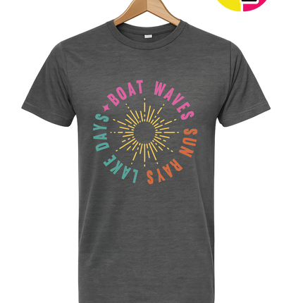 Sunburst Lake Days Tee