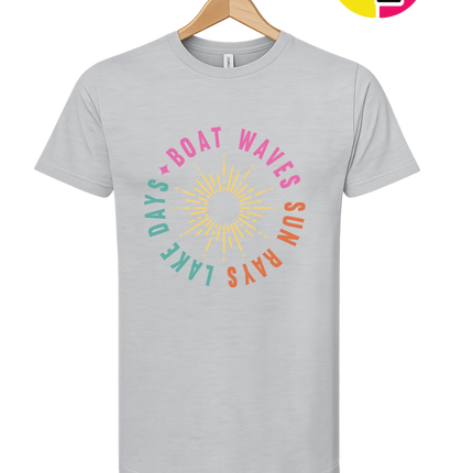 Sunburst Lake Days Tee