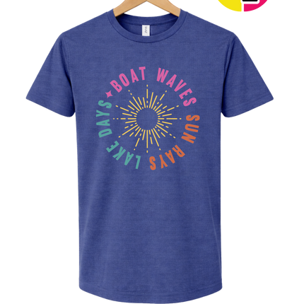 Sunburst Lake Days Tee
