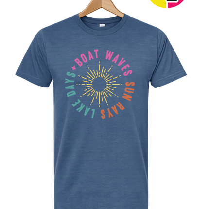 Sunburst Lake Days Tee