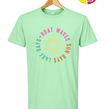 Sunburst Lake Days Tee