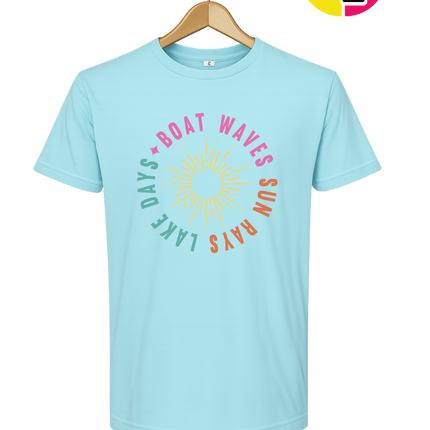 Sunburst Lake Days Tee