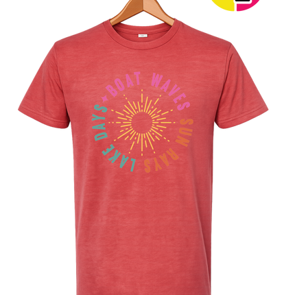 Sunburst Lake Days Tee