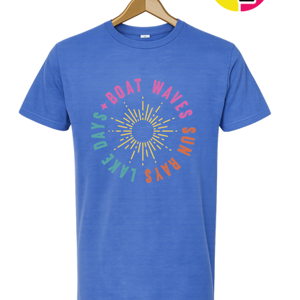 Sunburst Lake Days Tee