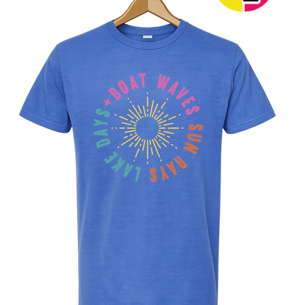 Sunburst Lake Days Tee