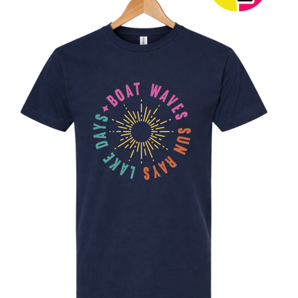 Sunburst Lake Days Tee