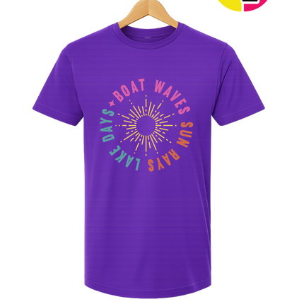 Sunburst Lake Days Tee