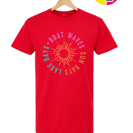 Sunburst Lake Days Tee