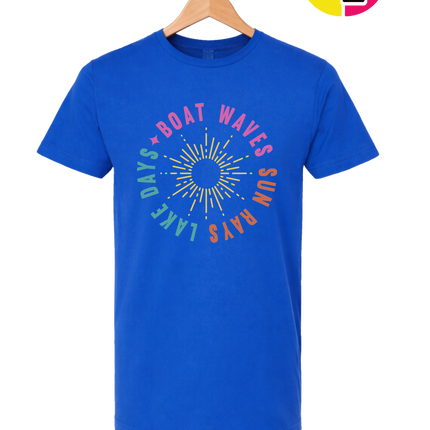 Sunburst Lake Days Tee