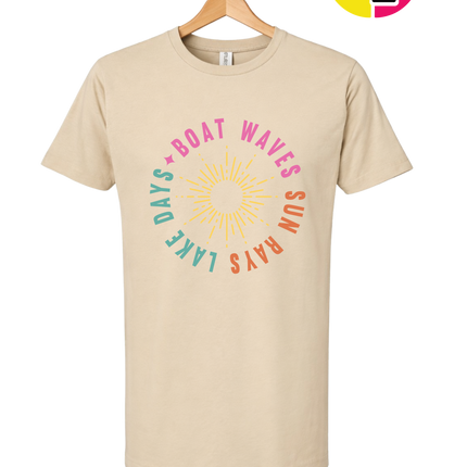 Sunburst Lake Days Tee