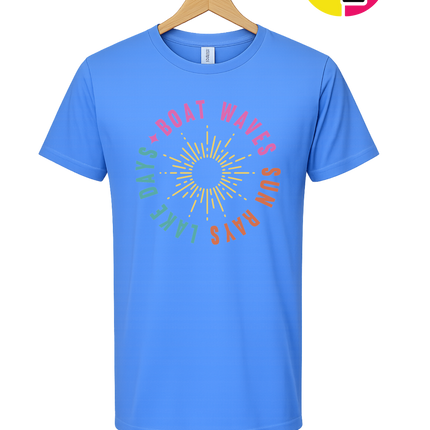 Sunburst Lake Days Tee