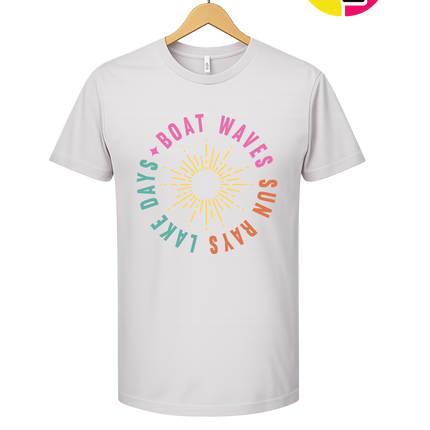 Sunburst Lake Days Tee