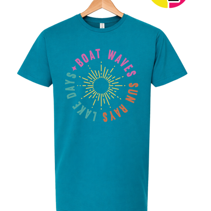 Sunburst Lake Days Tee