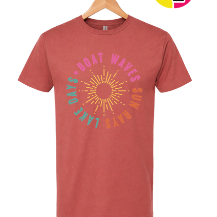 Sunburst Lake Days Tee