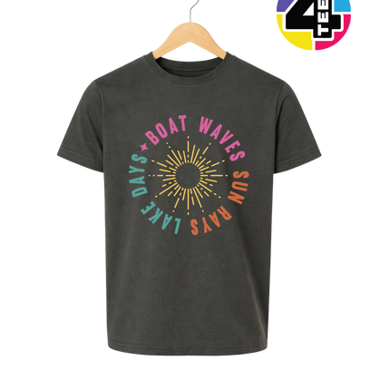 Sunburst Lake Days Youth Tee