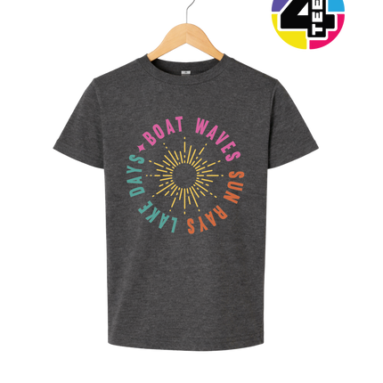 Sunburst Lake Days Youth Tee