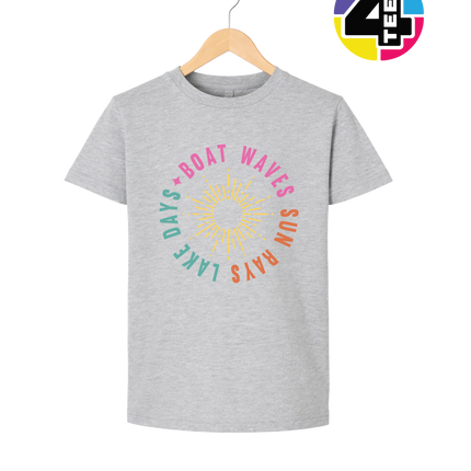 Sunburst Lake Days Youth Tee