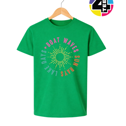 Sunburst Lake Days Youth Tee