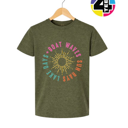 Sunburst Lake Days Youth Tee