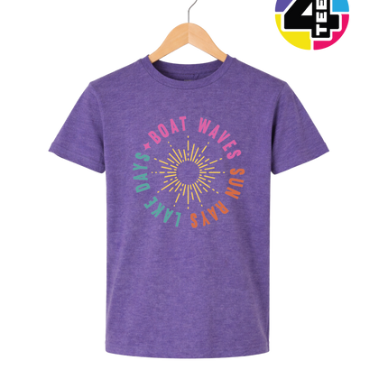 Sunburst Lake Days Youth Tee