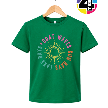 Sunburst Lake Days Youth Tee