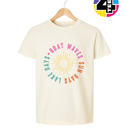 Sunburst Lake Days Youth Tee