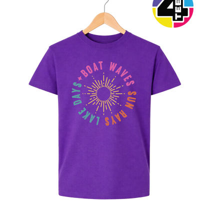 Sunburst Lake Days Youth Tee