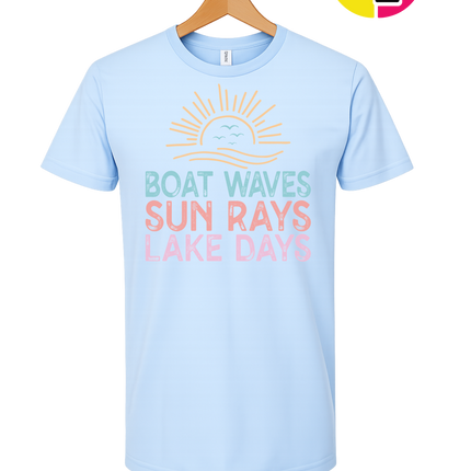 Sunrise Lake Vibes Tee