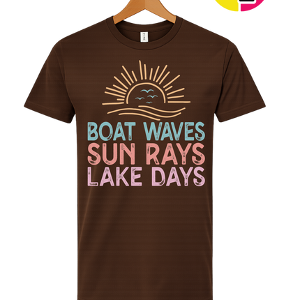 Sunrise Lake Vibes Tee