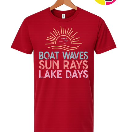 Sunrise Lake Vibes Tee
