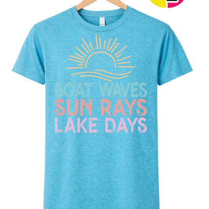 Sunrise Lake Vibes Tee