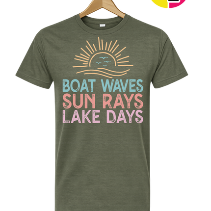 Sunrise Lake Vibes Tee