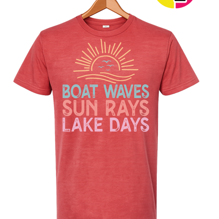 Sunrise Lake Vibes Tee