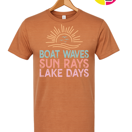 Sunrise Lake Vibes Tee