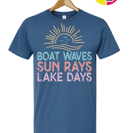 Sunrise Lake Vibes Tee