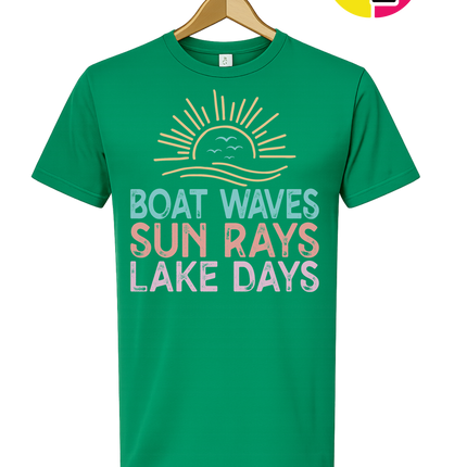 Sunrise Lake Vibes Tee