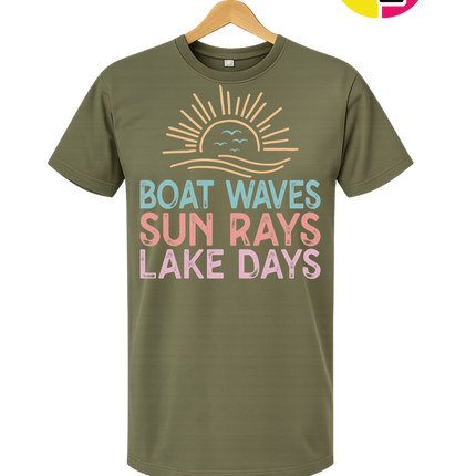 Sunrise Lake Vibes Tee